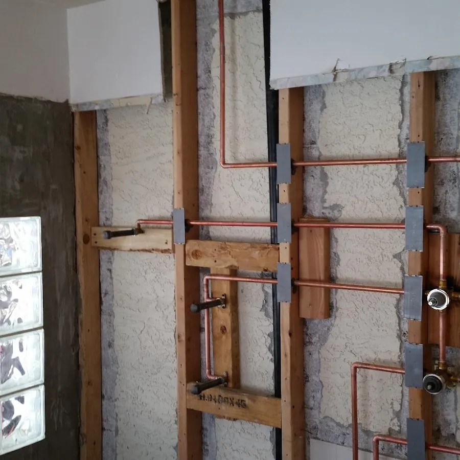 Copper pipe installation for Burst Pipe Repair in Carterville